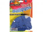 Royal Blue 12 In Large Latex Party Balloons 5 Count