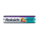1.99 ROLAIDS ANTACID FRUIT CHEWABLE TABLETS 10 COUNT