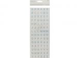 STONE STICKERS 2 ALPHABET BLUE