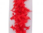 FEATHER BOA RED