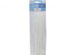 CABLE TIES-WHITE 36PC