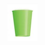 LIME GREEN 9OZ CUPS. XXX