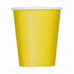 YELLOW 9OZ CUPS  