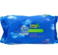 WHITE CLOUD BABY WIPES 80 COUNT