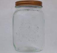 GLASS JAR 1 LITER