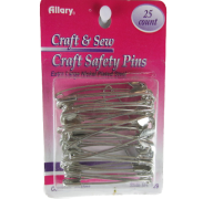 SAFETY PINS 25CT EXTRA LARGE  