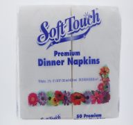 SOFT TOUCH DINNER NAPKIN 50 COUNT