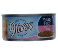 SEA FOOD PLATTER 9 LIVES CAT FOOD