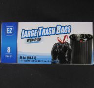 LARGE TRASH BAGS 26 GL