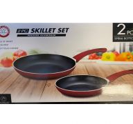 SKILLET SET 2 PACK 8 AND 10 INCH