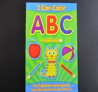 CHILDRENS ACTIVITY BOOK - I can color ABC