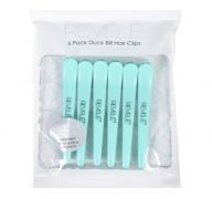 PACK OF 6 DUCK BILL CLIPSE FOR HAIR