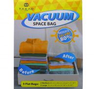 VACCUM SPACE BAG 2 MEDIUM 3 LARGE