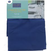 TABLE CLOTH 52 X 70 INCH BLUE