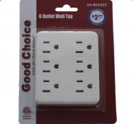 GOOD CHOICE 6 OUTLET WALL TAP