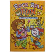 ROCK AND ROLL FUN COLORING AND ACTIVITY BOOK