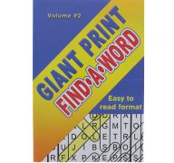 GIANT PRINT FIND A WORD PUZZLE BOOK