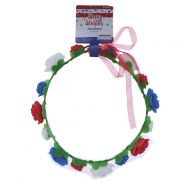 FLORAL HEADBAND 7 INCH