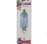 ITS A BOY FOIL BALLOON 14IN WITH STAND