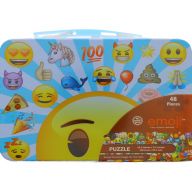 EMOJI 48 PC PUZZLE IN LUNCH BOX