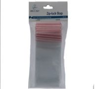 40ct Reclosable Poly Bag 4inx6in  