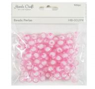 PINK BEADS 100 PC XXX