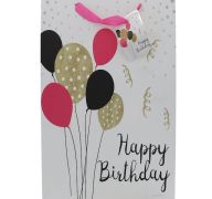 HAPPY BIRTHDAY PINK GIFT BAG LARGE