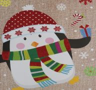 PENGUIN CHRISTMAS LARGE BAG