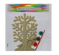 WOODEN TREE PAINTING SET