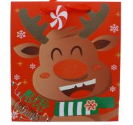 REINDEER LARGE GIFT BAG
