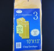CLASP ENVELOPES 10X13 IN