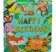 JUNGLE BIRTHDAY EXTRA LARGE GIFT BAG