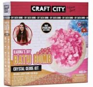 CRAFT CITY KARINAS BATH BOMB CRYSTAL GEODE KIT