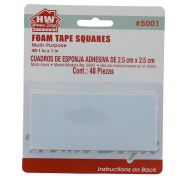 FOAM TAPE SQUARES 40 COUNT XXX