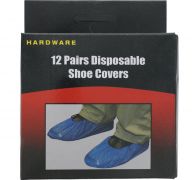 DISPOSABLE SHOE COVERS 12 PACK
