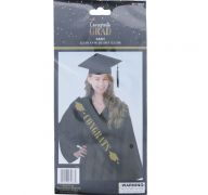 CONGRATS GRAD SASH 33.5 INCH X 4 INCH