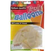PEARLIZED LARGE 12 INCH BALLOON 10 COUNT