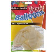 PEARLIZED LARGE 12 INCH BALLOON 10 COUNT  
