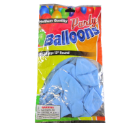 BALLOONS BABY BLUE 12IN 10CT  