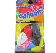 BALLOONS ASSORTED 12IN 10CT  