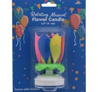 FLOWER CANDLE 4.3 INCH  