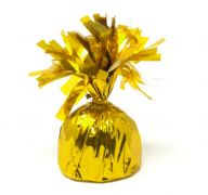 GOLD FOIL BALLOON WEIGHT 6 OZ 5 INCH