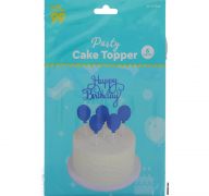 PARTY CAKE TOPPER 6 PACK