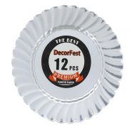 DISPOSABLE PLATE 8 78 INCH 12 PACK  XXX DIS