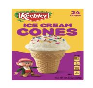 4.99 KEEBLER ICE CREAM CONES 24 COUNT 