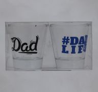 DAD LIFE SHOT GLASS 2 PACK