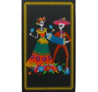 HOLA HALLOWEEN WALL PLAQUE 7.25 X 11.75 INCH