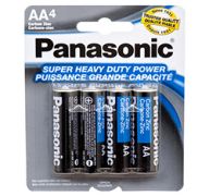 BATTERY PANASONIC AA 4PK