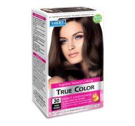 LADIES HAIR COLOR DARK BROWN