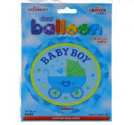 BABY BOY NON FOIL BALLOON 18 INCH